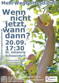 F g freier fall und der ball refrain dm f dann wird es allen klar: Wenn Nicht Jetzt Wann Dann Evang Luth Dekanat Schweinfurt