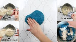 Fülle zwei tassen speisestärke in eine weitere schüssel. 2 Rezepte Fur Schleim Ohne Kleber Essbarer Schleim Der Fur Kleinkinder Geeignet Ist Faminino