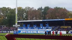 Select from premium meppen v 1 fc magdeburg 3 liga of the highest quality. Sv Meppen Bayern Choreo 3 11 19 Youtube