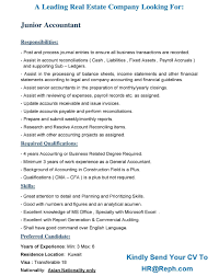 Example resumes of fixed asset accountants include such skills as monitoring and tracking capital purchases for timely asset capitalization, recording asset acquisitions and disposals. Junior Accountant Kuwait Job Openings Job Opening Accounting Job