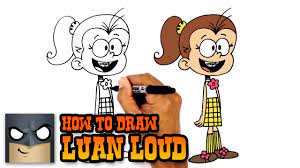 How to Draw Luan Loud | The Loud House - YouTube