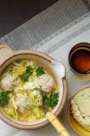 Keto Cabbage Soup With Chicken Quenelles Cabbage Soup Chicken And Dumplings Chicken Dumplings Recipe