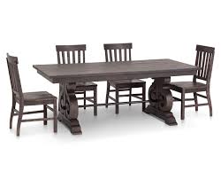 Generally, when a table and a chair are harmonious the distance between the seat and the tabletop is between 8 to 14 inches. Sedona 5 Pc Dining Room Set Furniture Row