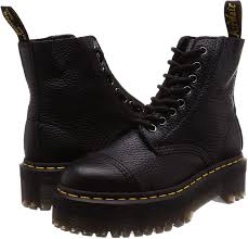 Martens 1460 pascal virginia black dr. Dr Martens Womens Sinclair Aunt Sally Black Zipper Closed Toe Ankle Boots Black 3 Amazon Co Uk Shoes Bags