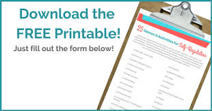 These emotional regulation free printables are not meant to be a replacement for the original zones of regulation tm. 30 Games And Activities For Self Regulation The Inspired Treehouse