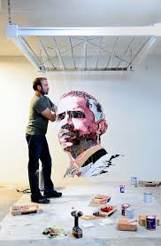 Michael Murphy S Obama For Time Michael Murphy Cardboard Sculpture Paper Sculpture