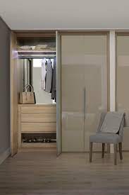 Nothing is more attractive and inviting than an all glass entrance door. Frameless Glass Doors In Stone Grey Wardrobe Design Bedroom Cupboard Design Bedroom Design