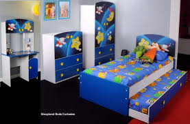 A child's bedroom collection normally fits a smaller room and a young child, with all the main pieces he or she needs for storage, sleep, play, and maybe even school. Childrens Bedroom Furniture Set Super Star Galaxy Guest Bed Furniture