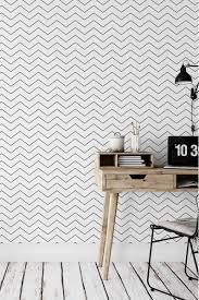 Pelez Et Collez Le Papier Peint Avec Le Modele De Chevron Etsy In 2020 Home Decor Office Desk Decor