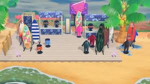 Surf S Up As I Haven T Been Able To Get To My Favorite Beach Due To Sheltering In Place I Decided To Animal Crossing Redd Animal Crossing Animal Crossing Qr
