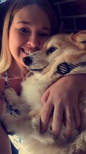 Buddy disapproves if anyone interrupts cuddle time with his friend cucumber.