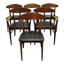 Set Of 6 Mid Century Modern Paul Mccobb Component Walnut Dining Chairs 272 72 Dining Chairs Walnut Dining Chairs Chair