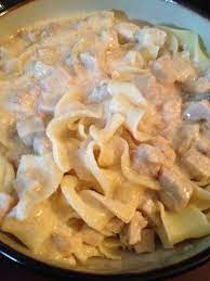 Comfort food at it's best! Pork Stroganoff Love Pasta And A Tool Belt Leftover Pork Recipes Pork Loin Recipes Leftover Pork Loin Recipes