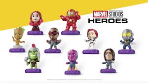 This was the only reason to go to mcdonald's. New Marvel Studios Heroes Happy Meal Toys Marvelblog Com