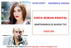 Lagu Malaysia Terbaik Ost Drama Lagu Baru 2020 Hot Lyrics Ost Cinta Bukan Kristal Akasia Tv3