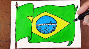 Como Desenhar A Bandeira Do Brasil Dia Da Independencia 7 De Setembro Desenho Facil Youtube
