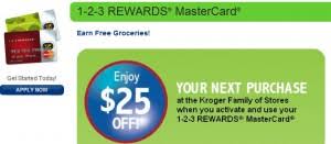 This post may contain references to products from our advertisers. Apply For Kroger 1 2 3 Rewards Visa Free Groceries Kroger Krazy