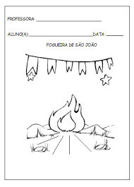 Passeando nas margens do rio jordão. Educacao Infantil Professora Dessire Fogueira Sao Joao Atividade De Pintura E Colagem De Palitos Fogueira Sao Joao Atividades Atividades De Pintura