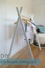 We'll show you how by drew prindle january 20, 2018 steel plumbing pipe might be one of the most versatile building materials on the. Diy Kids Teepee Clothing Rack Affordable And Stylish Wardrobe Solution Diy Kids Teepee Teepee Kids Diy Clothes Rack