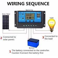 As you see in the connection diagram at first, the solar panel is connected to the solar charge controller and then a 24v battery is connected to the charge controller. Pwm 30a Solar Charge Controller 12v 24v Lcd Display Dual Usb