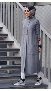 Genc Tesettur Agar Lebih Syar I Panjangkan Lipatan Lengan Lepas Ikatan Krudung Biarkan Menjuntai Menutup Bagi Hijab Fashion Islamic Fashion Muslimah Fashion