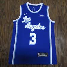 Get your los angeles lakers jerseys online at fanatics as they celebrate their championship win in the 2020 nba finals. Nike New Season Lakers No 3 Retro Los Blue Jersey Basketball Apparel Jerseys