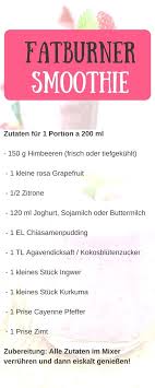 Der Beste Fatburner Smoothie Mit Dem Durch Ganz Einfach Gewicht Verlieren Kann Diat Smoothie Smoothie Zum Abnehmen Gruner Smoothie Rezept Smoothie Rezept
