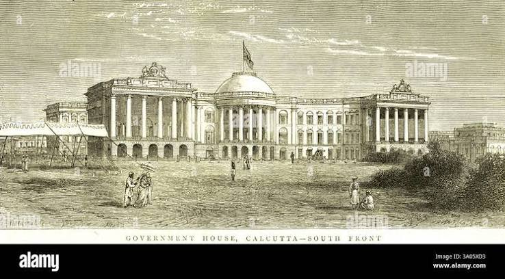 Government house calcutta west bengal hi-res stock photography and images - Alamy