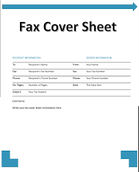 How to fill out a fax cover sheet. Guide Fax Cover Sheet With Template