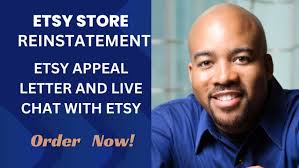 File an appeal letter, live chat, etsy reinstatement for etsy suspended  account