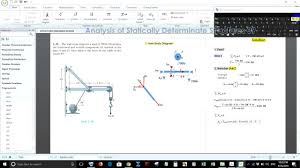Structural Calculation With Mathcad Prime 2 0 Analysis Of Statically D Analysis Structural Analysis Building Structure