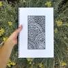 Mandala is a complex, symmetrical or asymmetrical ornament that represents a microcosm of the entire universe. 1