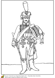Coloriage Hussard De La Garde De Napoleon