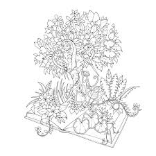 Keep in mind, if you're dealing with significant mental or emotional issues, art therapy is going to be more effective than. Johanna Basford Coloring Pages Magical Jungle Basford Coloring Book Johanna Basford Coloring Book Mandala Coloring Pages