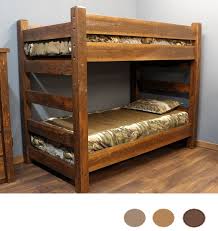 Increase space in your home or vacation rental. Lodge Xl Twin Over Xl Twin Barnwood Bunk Bed For Adults