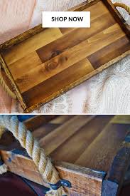 Rustic Farmhouse Deocr Rustic Ottoman Tray Wood Serving Tray Wooden Tray Ottomantray Farmhousedecor R Country Decor Rustic Wood Centerpieces Ottoman Tray