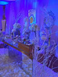 View our winter wonderland shower adorned in flowers, crystals, and everythi. Winter Wonderland Baby Shower Party Ideas Photo 1 Of 14 Catch My Party