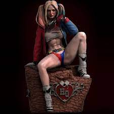 Sexy Harley Quinn Statue (+NSFW) ‹ 3D Spartan Shop