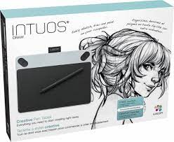 Wacom Intuos Draw Creative Small Pen Tablet White Ctl490dw Best Buy Pen Tablet Creative Pen Wacom Intuos
