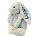Amazon.com: Personalised Embroidered Plush Bunny, Custom Plush Toy ...