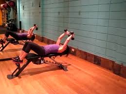 This variation, called a skull crusher, is usually performed while lying on a weight bench. Alternating Dumbbell Lying Triceps Extension Myworkouts Io