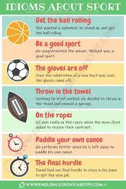 English Sports Idioms You Need To Learn Learn English With Harry Idioms Learn English Sport English