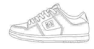 Surfnetkids » coloring » clothes » shoes » soccer shoes. Dc Shoes Coloring Page Coloring Sky Dc Shoes Coloring Pages Shoes