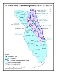They also develop water management plans for water shortages in times of drought, and acquire and manage lands for water management purposes. Locations Of Major Recreation Sites In The Sjrb Source St Johns River Download Scientific Diagram