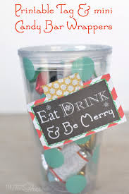 Regardless of the type of occasion you mean, you will be personalized for the situation. Mini Candy Bar Christmas Wrappers Tag Our Thrifty Ideas