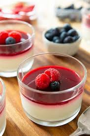 Panna Cotta With Raspberry Gelee Fifteen Spatulas Panna Cotta Recipe Make Ahead Desserts Easy Panna Cotta Recipe