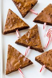 Ingredient checklist 8 ounces semisweet chocolate, coarsely chopped 1 cup butter 2 tablespoons cherry brandy (optional) Christmas Tree Brownies Dinner At The Zoo