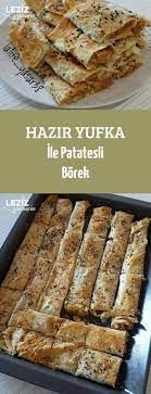 hazir yufka ile patatesli borek leziz yemeklerim yemek tarifi yemek tarifleri yemek leziz yemek