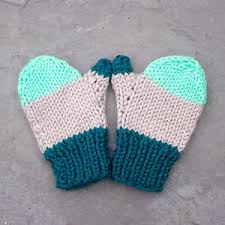 Photo mk knitting high gloves. Children S Knit Gloves And Mittens Allfreeknitting Com