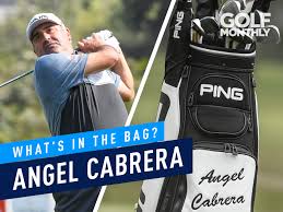 Information on players includes yearly results, profile information, a skills gauge, equipment information and much more. Angel Cabrera What S In The Bag 2009 Masters Champion